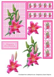 Caroles Lily Decoupage