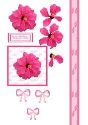 Bright Pink Hibiscus
