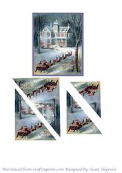 Santa and His Sleigh