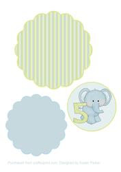 Elephant 5 Card