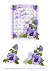 Pansy Pearl Topper