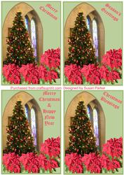 4 Christmas Card Fronts