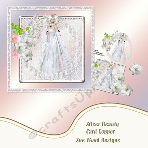 Silver Beauty Card Front