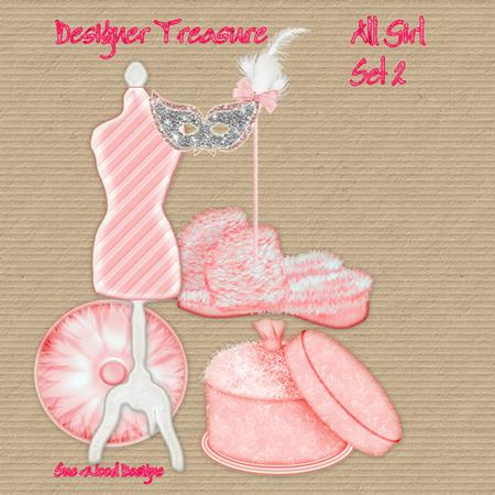 Designer Treasure All Girl Elements Set2