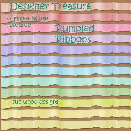 Designer Treasure Rumpled Ribbons