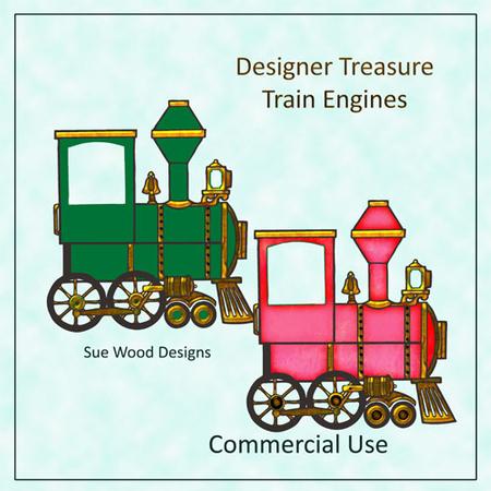 Designer Treasure Train Engines