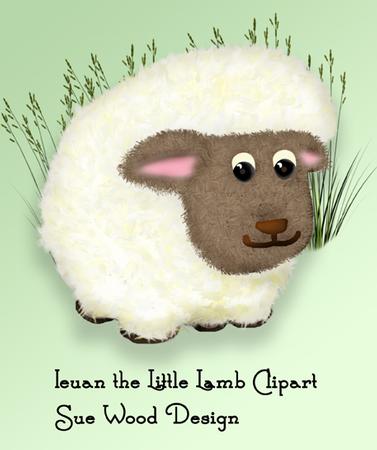 Ieuan the Sheep Clipart