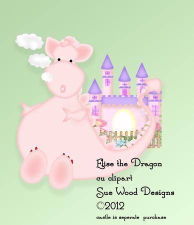 Elise the Pink Dragon
