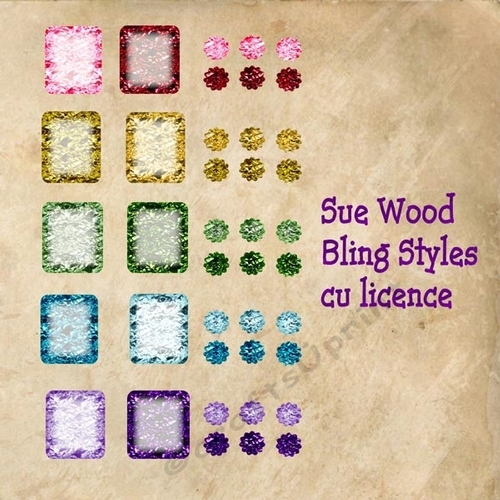 Bling Styles for Photoshop,commercial use