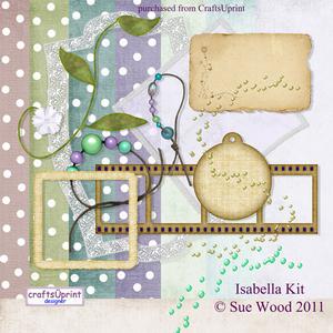 Isabella Scrapbook Kit