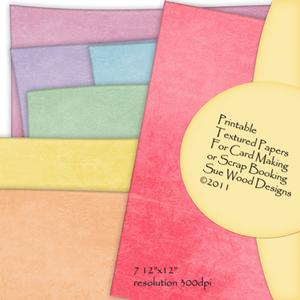 Textured Background Papers 12x12