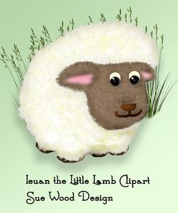 Ieuan the Sheep Clipart