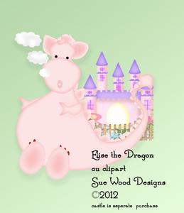 Elise the Pink Dragon