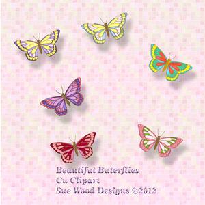 Beautiful Butterflies Cu Resource