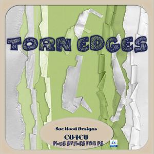 Designer Resource Torn Paper Edges