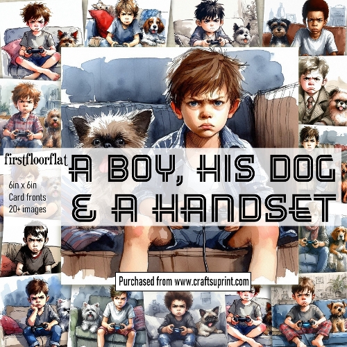 A Boy, His Dog and a Handset