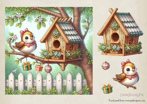 Cute Birdie Birthday 03
