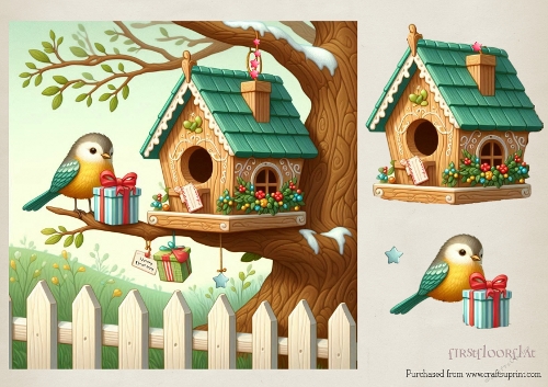 Cute Birdie Birthday 04
