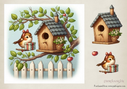 Cute Birdie Birthday 05