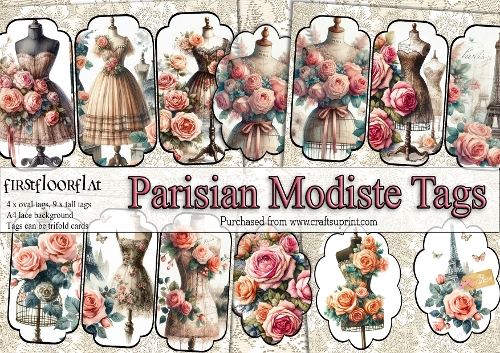 Parisian Modiste Tags