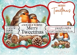 Adorable Robins Merry Tweetmas