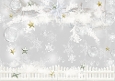 Starry Snowy Winter Background 1
