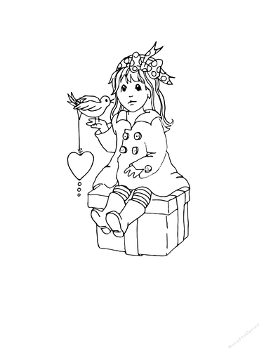 Little Christmas bird