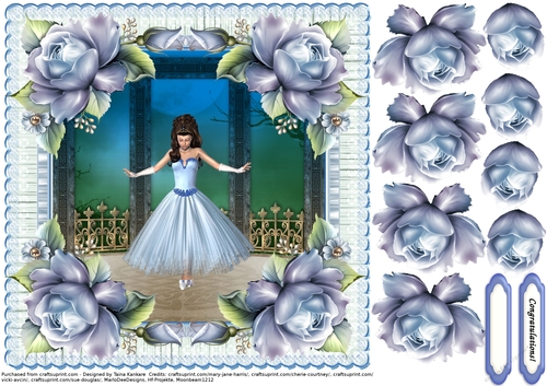 The Blue Ballet Princess