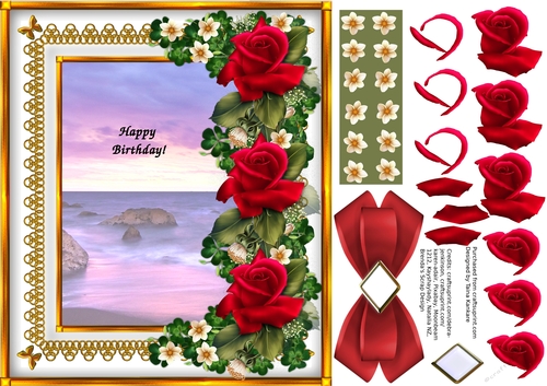 Lady Rose and the Sea of Dreams right insert with text