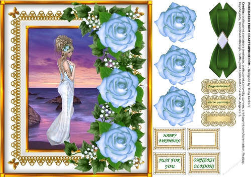 Lady Bluerose and  the Sea of Dreams