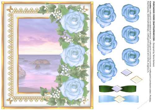 Lady Bluerose and  the Sea of Dreams - right insert
