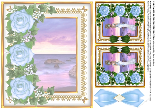 Lady Bluerose and  the Sea of Dreams - left insert