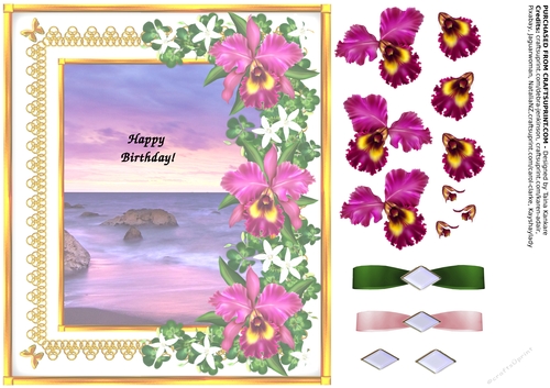 Lady Cattleya and the Sea of Dreams - right insert with text