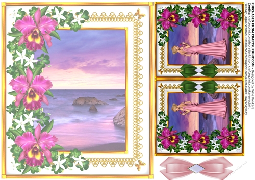 Lady Cattleya and the Sea of Dreams - left insert