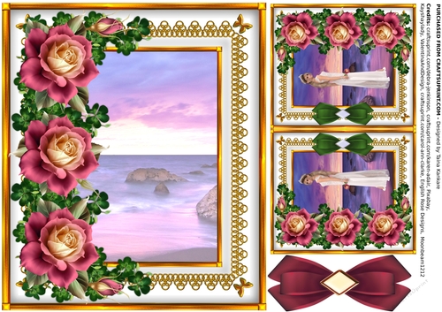 Lady Floribunda and the Sea of Dreams - left empty insert