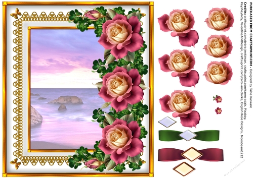 Lady Floribunda and the Sea of Dreams - right empty insert