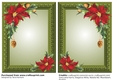 Home For Christmas - right and left inserts