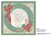 Vintage Christmas Children and a Robin Insert