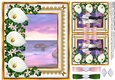 Calla Wedding by the Sea of Dreams - left insert