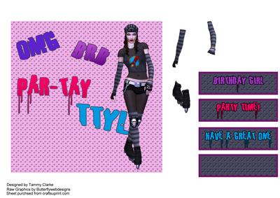 Grunge Txt Talk Teen Topper