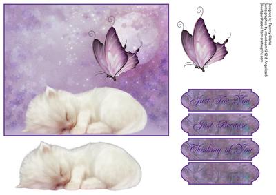 'keeping a Silent Watch' Card Topper