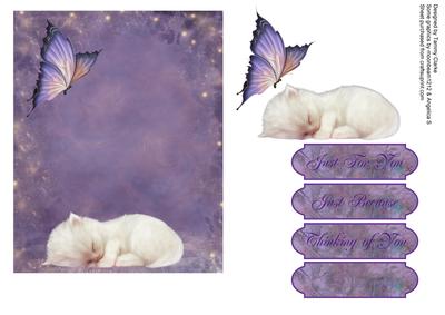 'sweet Dreams' Card Topper