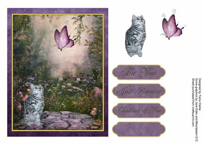'get You' Cute Card Topper