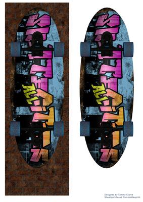 Great Skateboarding Card Topper 4