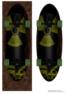 Great Skateboarding Card Topper 7