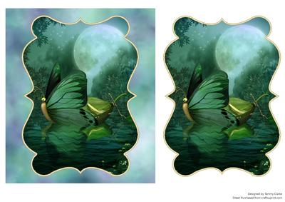 'sail Away to Dreamland' Card Topper