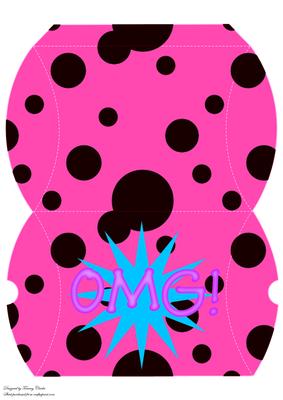 'omg' Teen Pillow Box