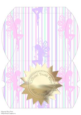 'seal of Approval' Tooth Fairy Pillow Box