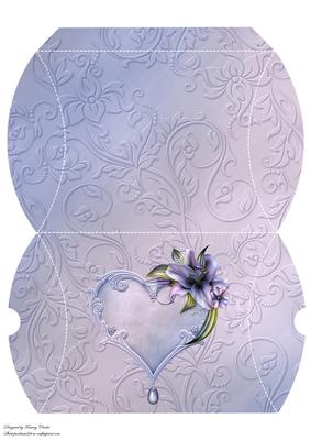Wynter Lilies Pillow Box