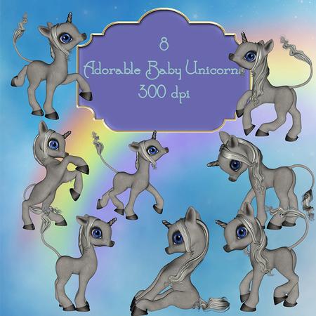 8 Adorable Baby Unicorns